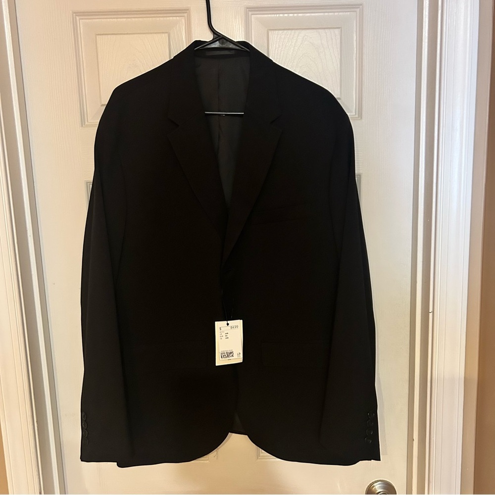 H&M Black Sport Coat Classic Design